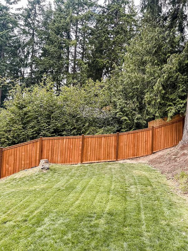 Gig Harbor Cedar Fence Install - Cedar Fence Installation in Gig Harbor, Washington