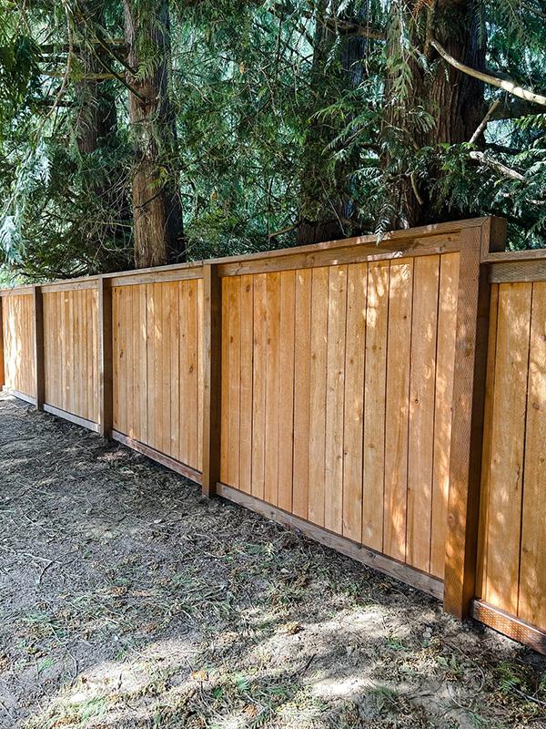 Gig Harbor Cedar Fence Replacement - Cedar Fence Replacement in Gig Harbor, Washington