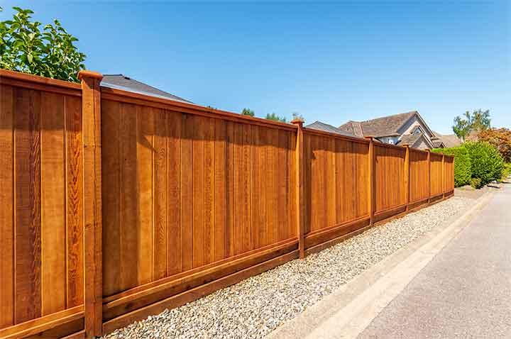 Wood Fence Installation - Sound Custom Fences