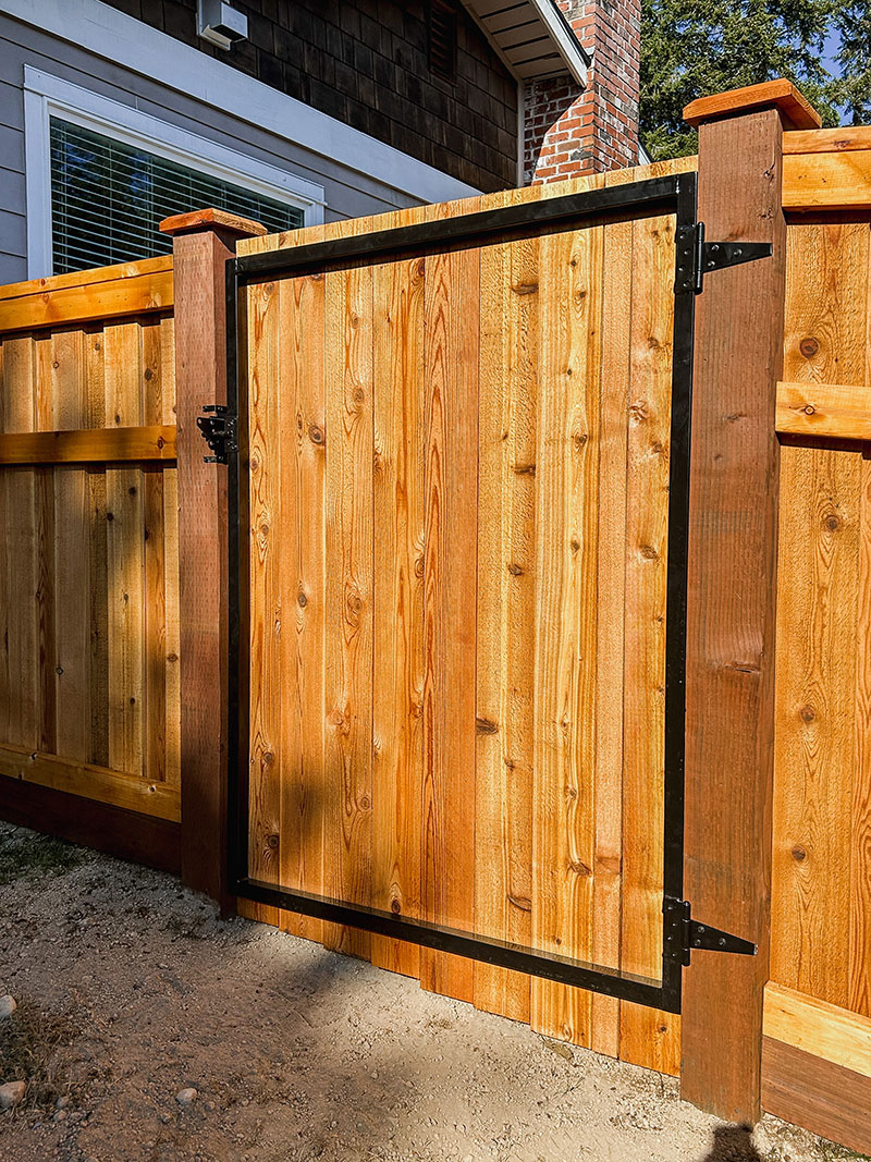 Port Orchard Board-on-Board Cedar Fence Installation - Board-on-Board Cedar Fence Installation - Image 13 in Port Orchard, Washington