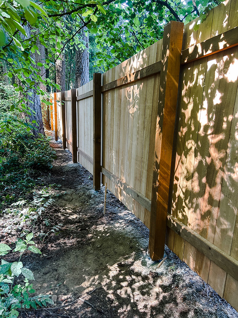 University Place Cedar Fence Install - Cedar Fence Installation - Image 5 in University Place, Washington
