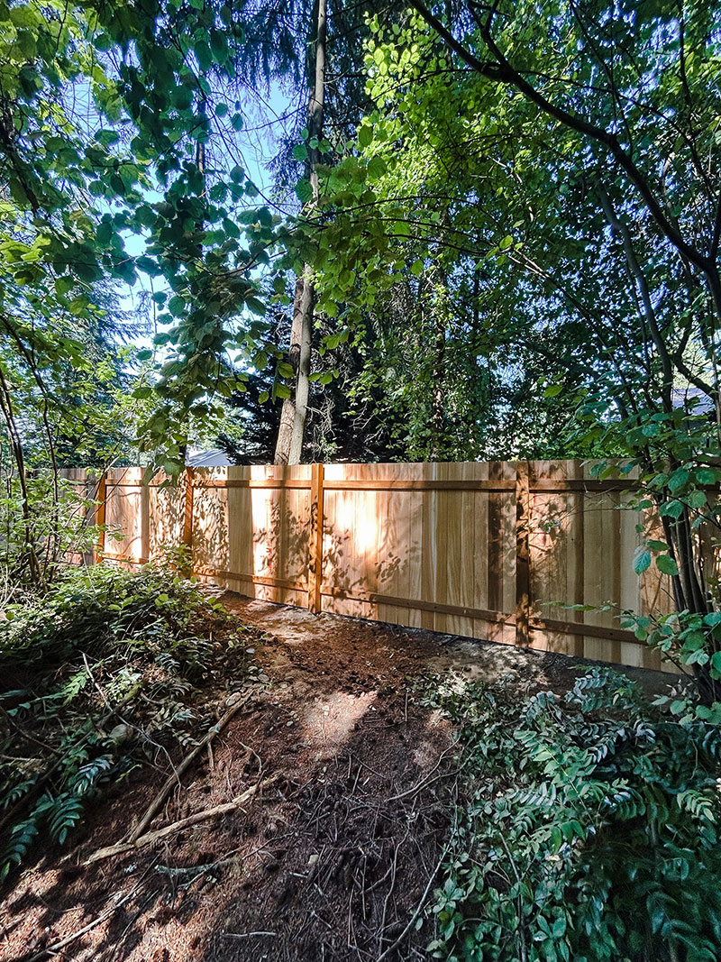 University Place Cedar Fence Install - Cedar Fence Installation - Image 6 in University Place, Washington