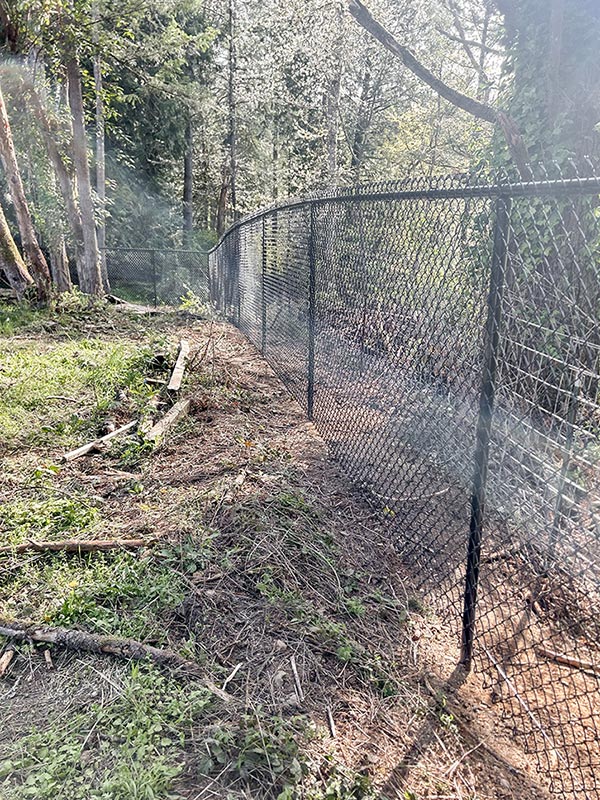 Bainbridge Island Chain Link Fence - Chain Link Fence Installation - Image 4 in Bainbridge Island, Washington