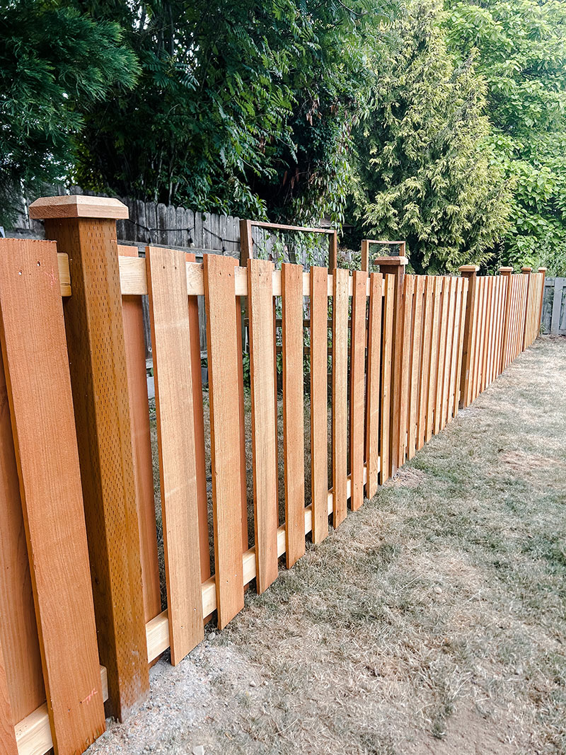 Port Orchard Shadowbox Cedar Fence Installation - Cedar Fence Installation - Image 5 in Port Orchard, Washington