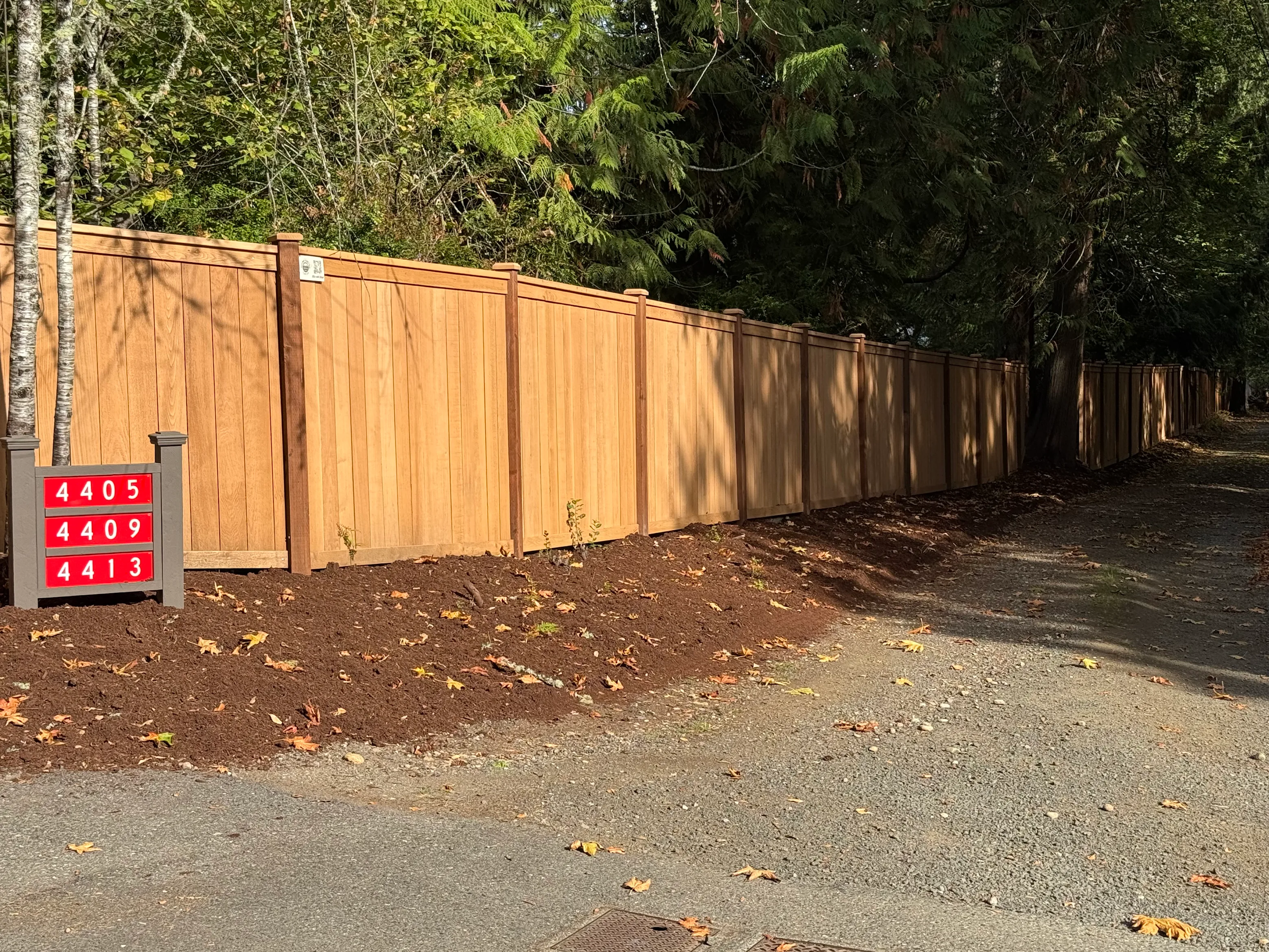 Steve Stromme's fence project